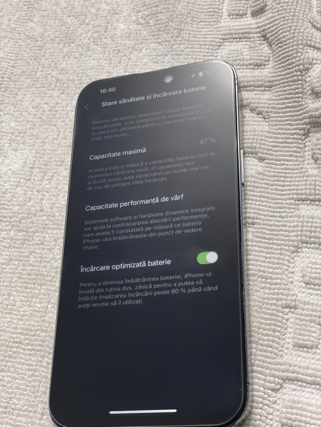 iPhone 14 pro max in stare perfecta de funcționare
