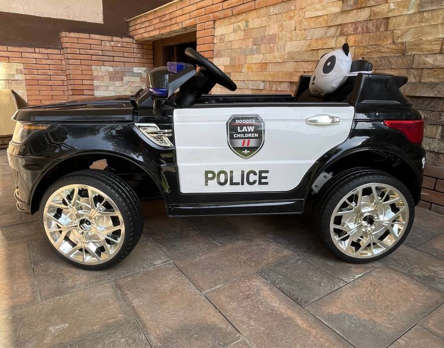 Детская машина новая электричка POLICE полный фулл от 1 года до 8 лет!