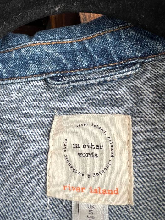 River island Дънково яке! Oversized size S ново