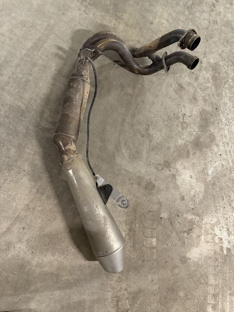 Evacuare completa + toba finala Kawasaki er6n