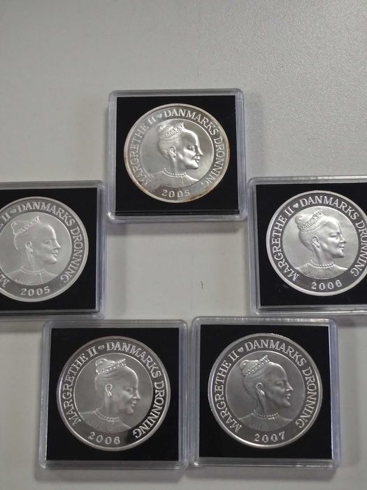 Сребърни монети Дания, 1oz, 999