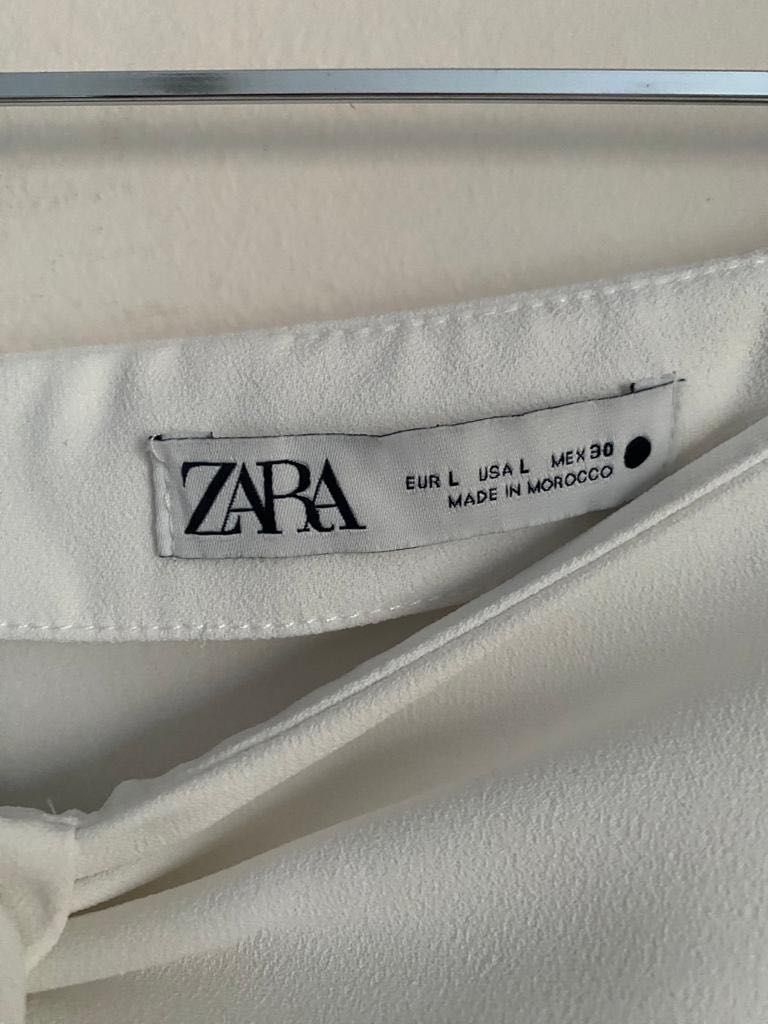 Дамска  дълга  бяла пола  Zara