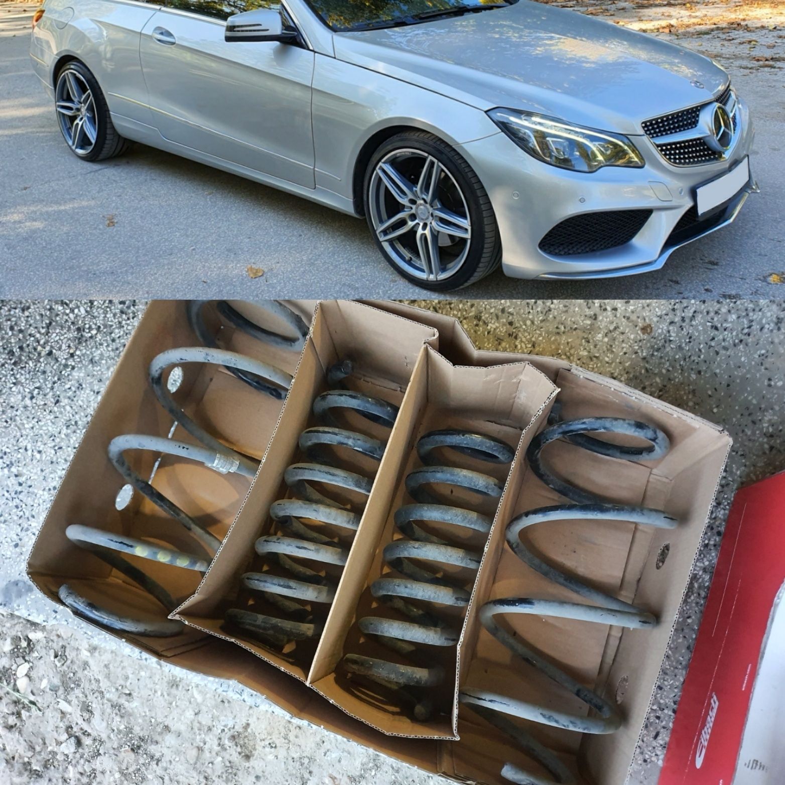 Странични прагове W207 W212 W213 Пружини за Mercedes W207 Bmw G30lci