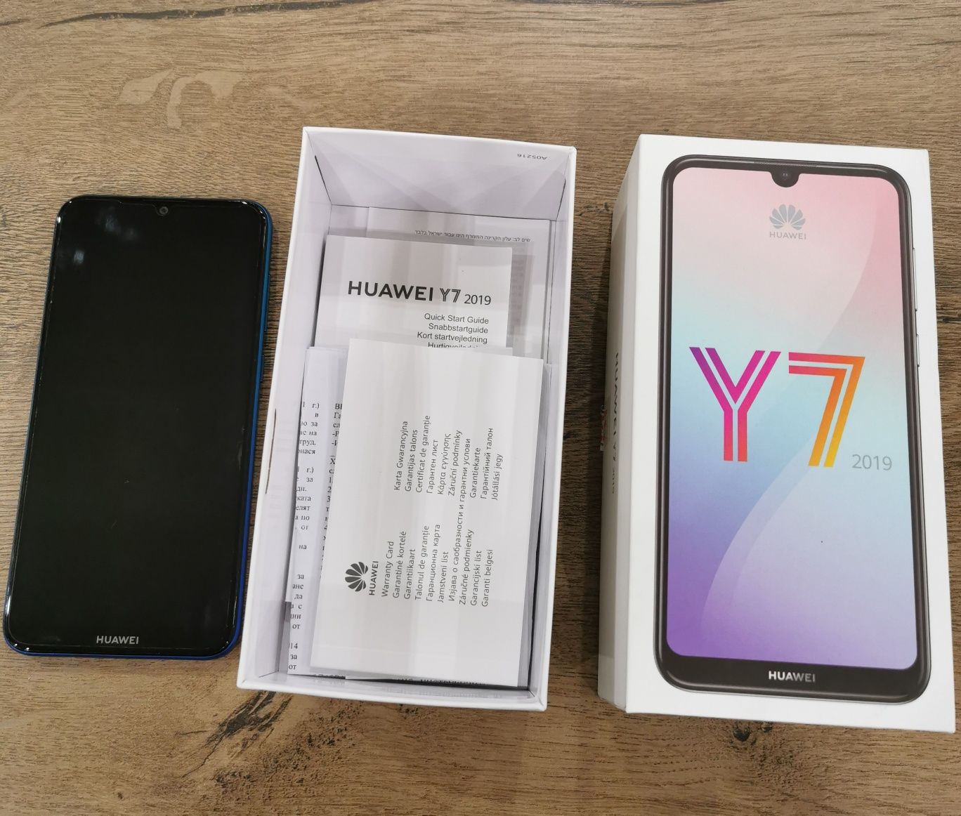 Смартфон Huawei Y7 2019, Dual SIM, 32GB, 4G, Aurora Blue