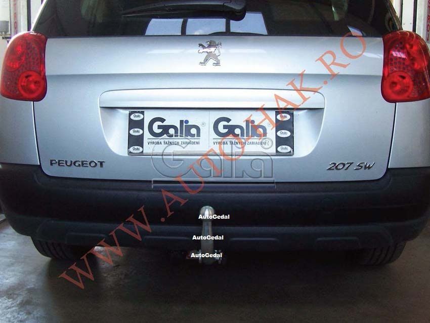 Carlig Remorcare PEUGEOT 207 - Omologat RAR si EU - Montaj Autorizat