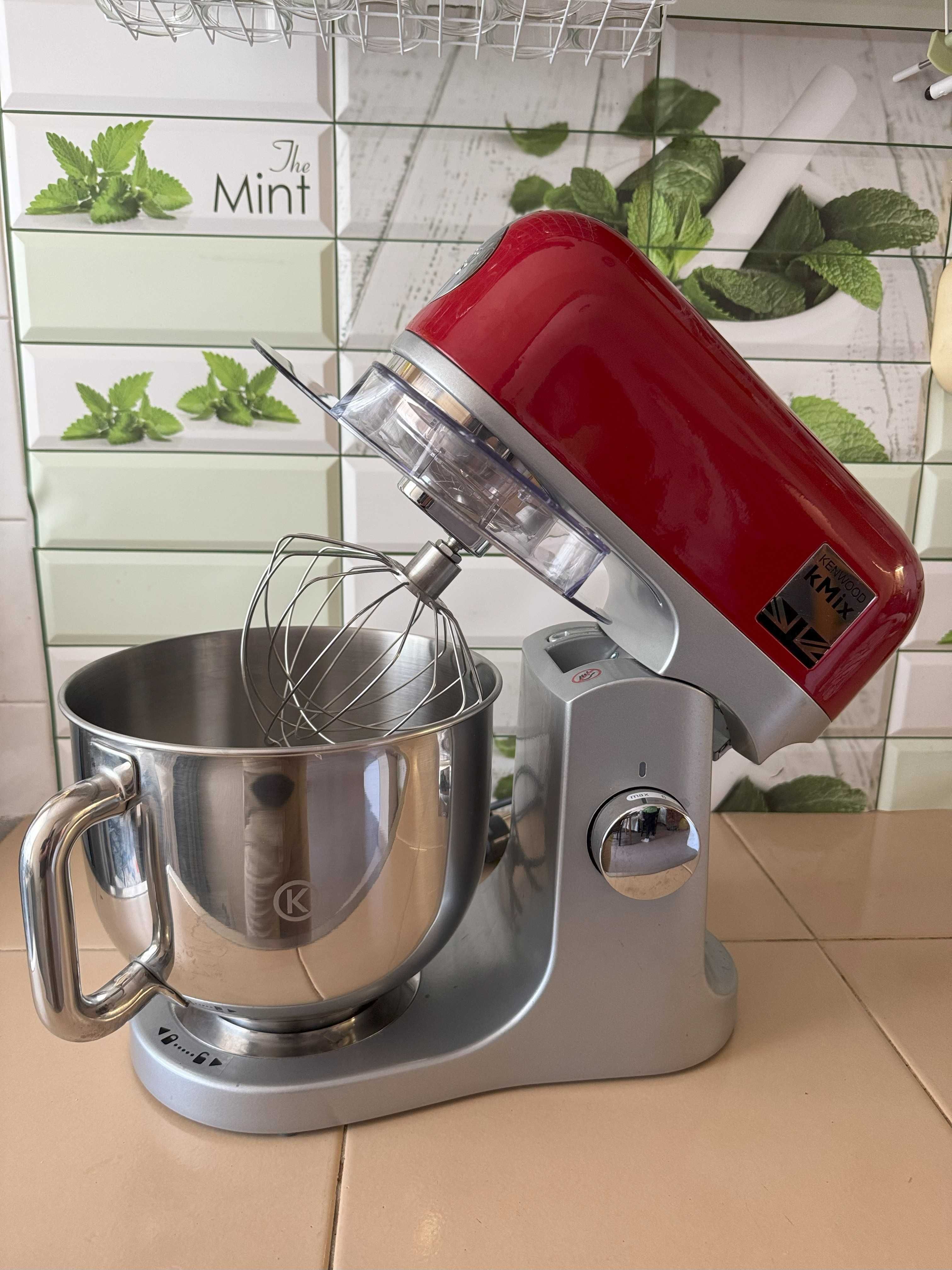 Кухненски робот Kenwood KMX750RD, 5L, 1000W, Червен