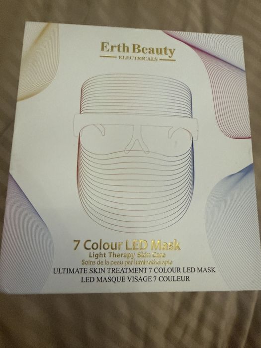 Masca Led 7 culori tratament facial