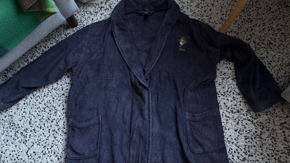 Мъжки памучен халат за баня Polo Ralph Lauren размер 2XL