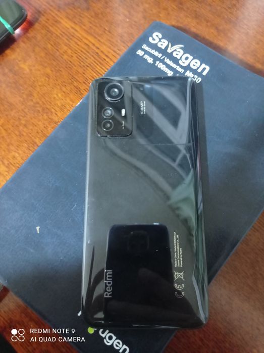 Срочно продается Redmi Note 12S Onyx Black 8GB RAM 256GB ROM