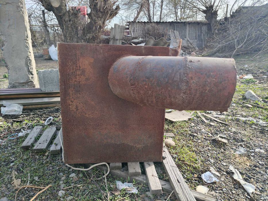 Печь на твердом топливе