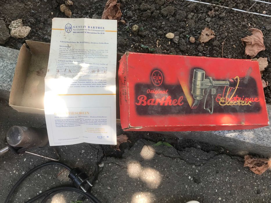 Pistol lipit romanesc radioprogres Letcon 400 w cositor