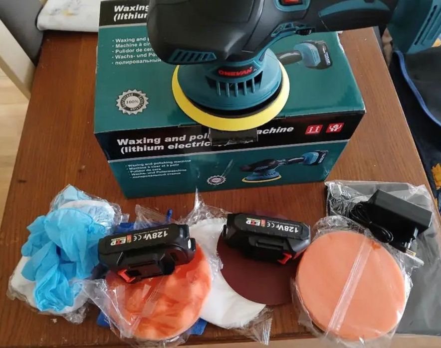 Полираща машина - за автомобил! 150 мм шлифовъчен диск