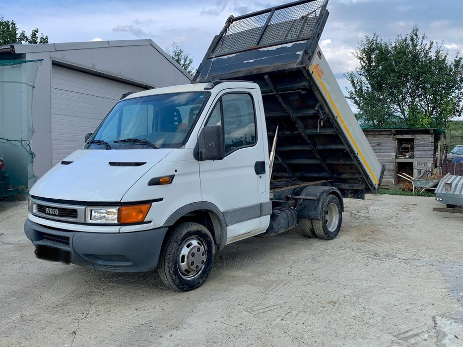 Iveco Daily 3.5T basculabil cutie 3 parti 2800cc Clima 2004