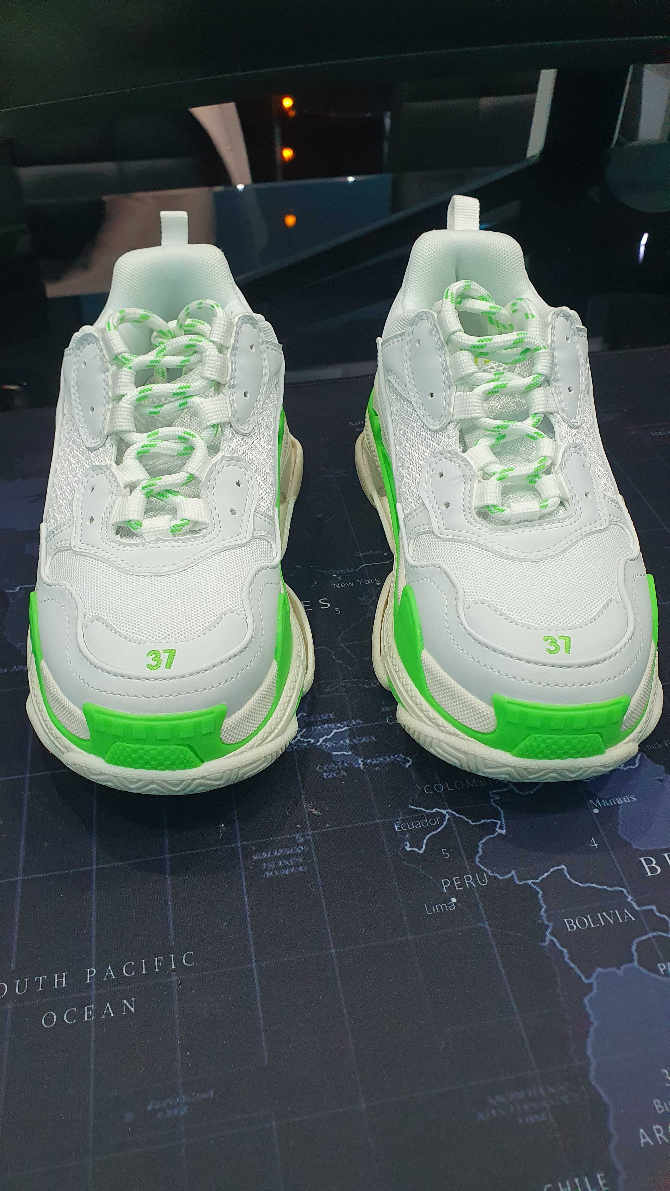 Balenciaga Triple S Clear SOLE 1st Generation LT.WHITE/GREEN