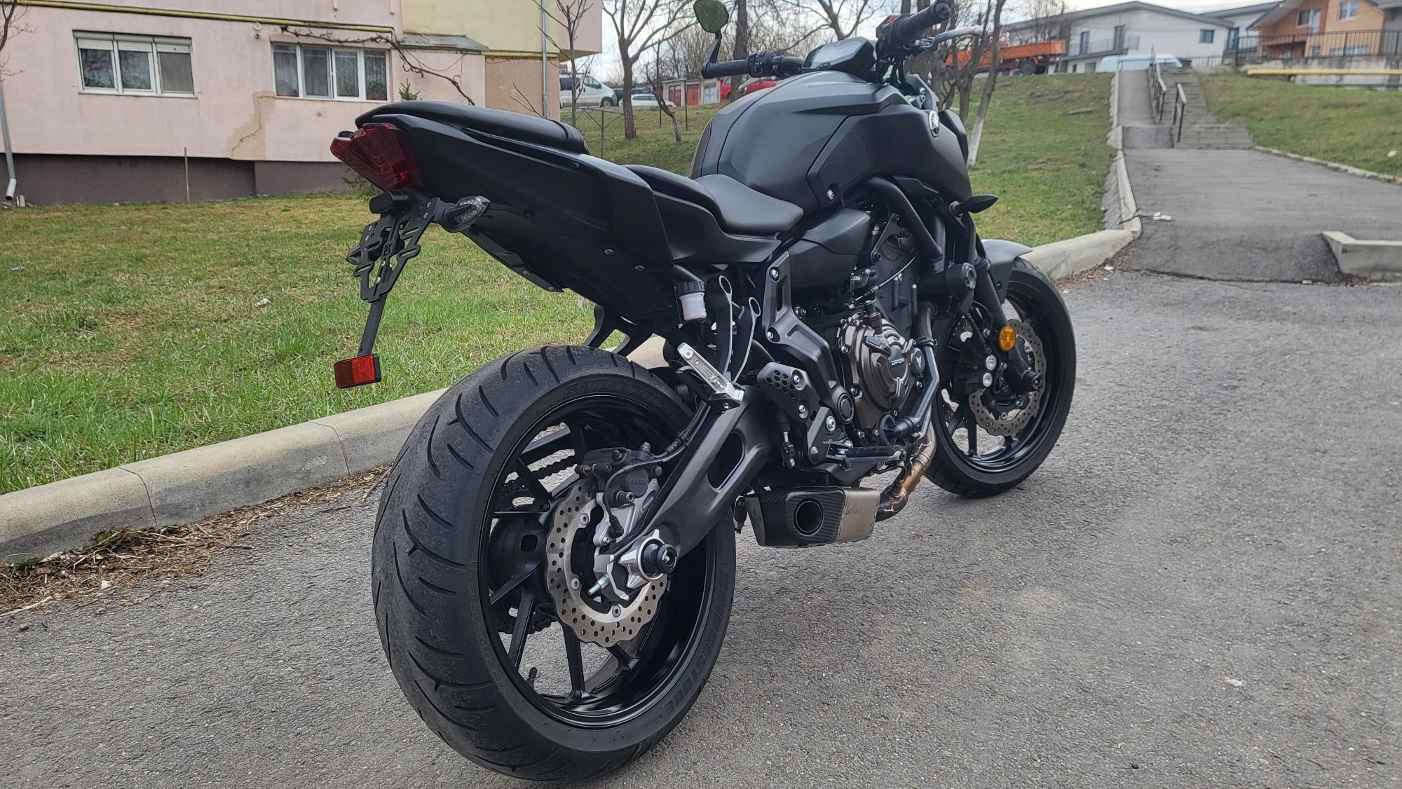 Yamaha MT-07 2018 – 13.800 km – Tech Black – ABS – Negociabil