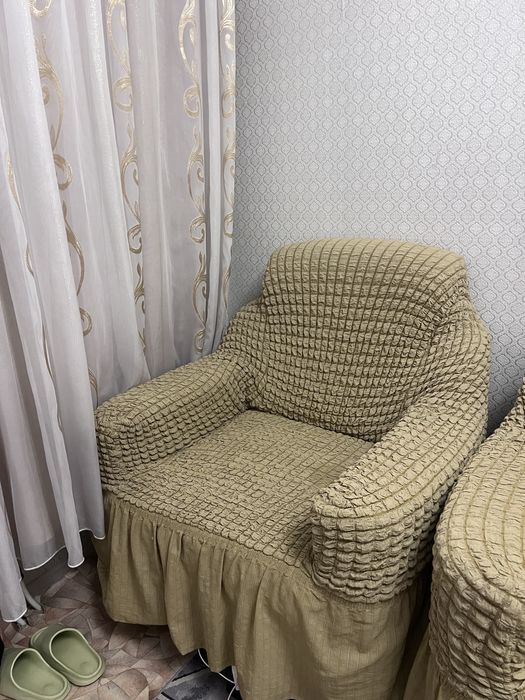 Продам кресло с дивандеком за 3500 тг.