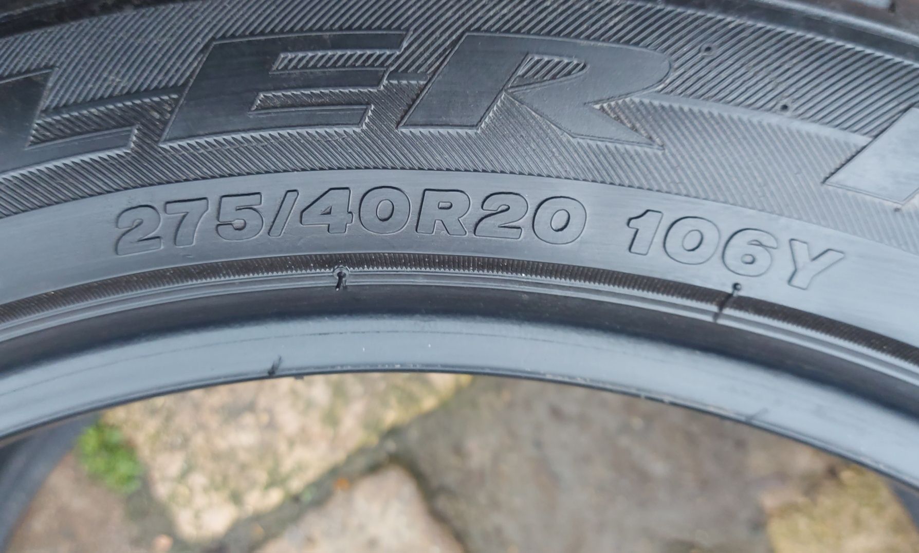 Set 4buc 275/40 R20 106Y Bridgestone vară