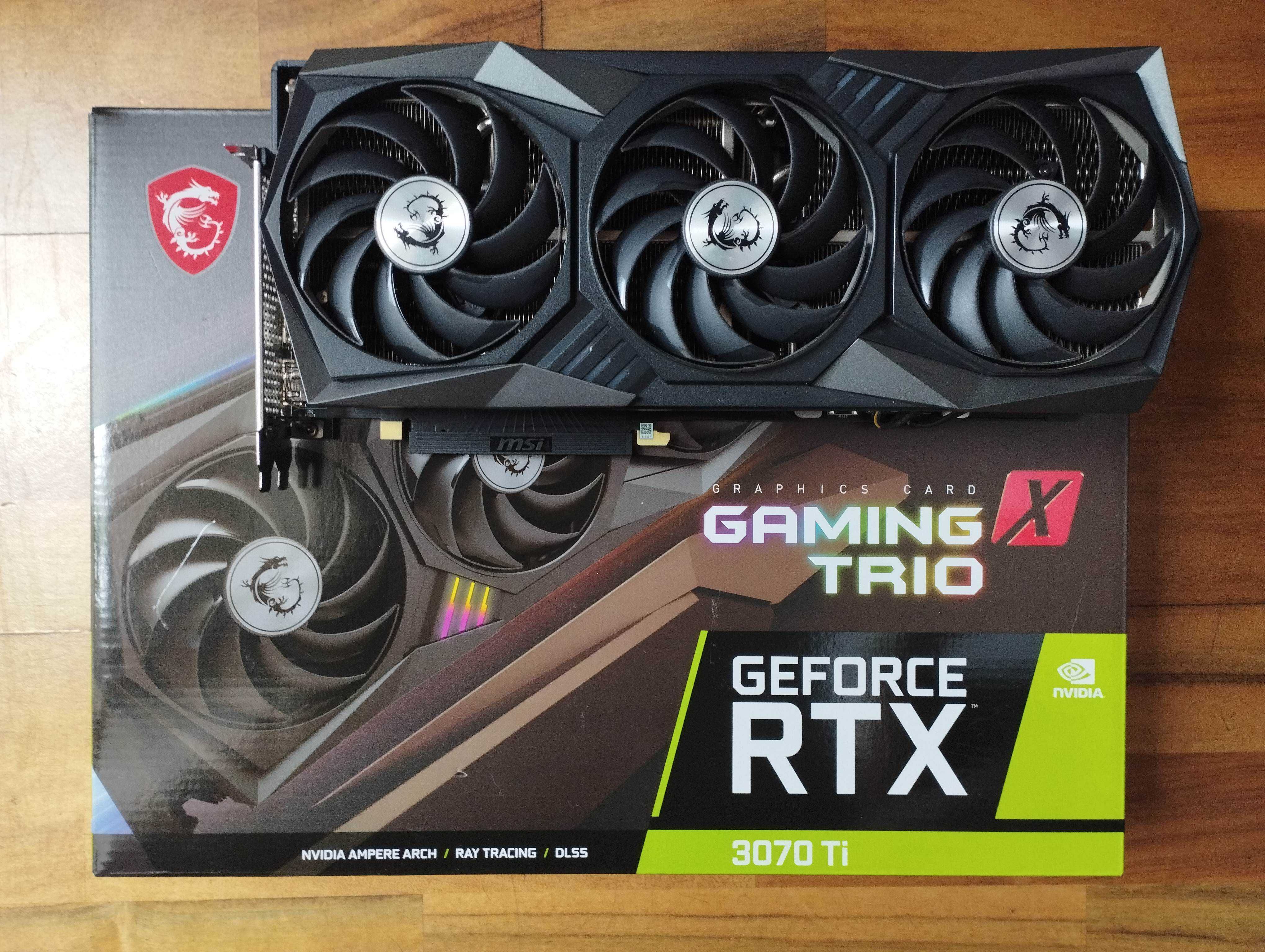 RTX 3070 TI MSI Gaming Trio X