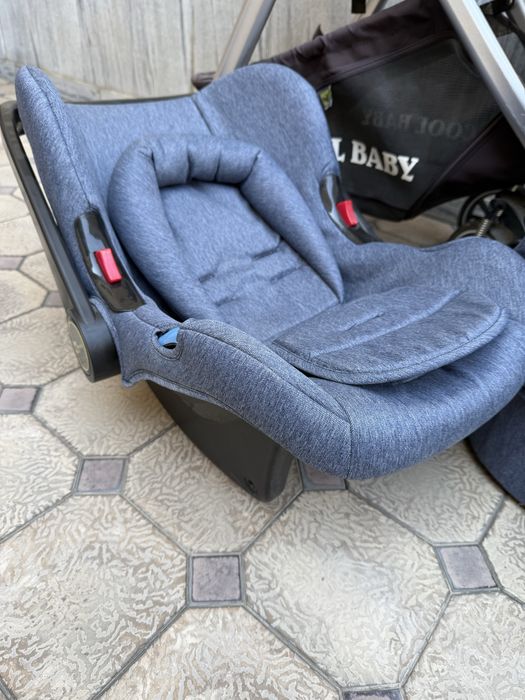 Каляска 3 в 1,люлька,обычная коляска и коляска для наворожденных