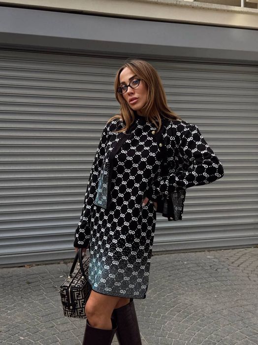 Черна жилетка Gucci без размер