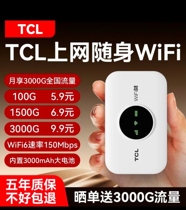 Портативный можем роутер TCL