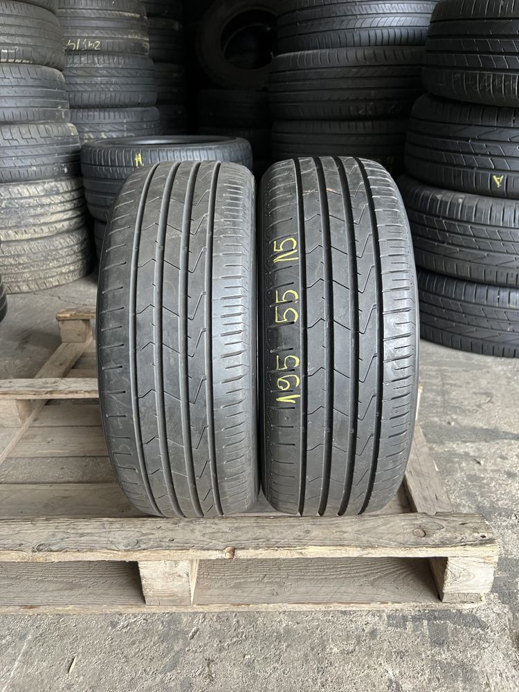 2 anvelope de vara 195/55/15 Hankook!