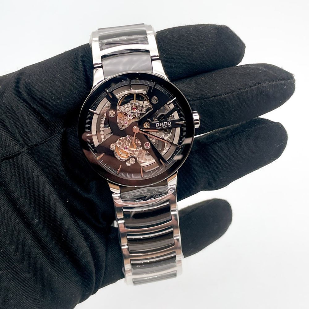 Часовник RADO Skeleton Dial Stainless Steel & Ceramic