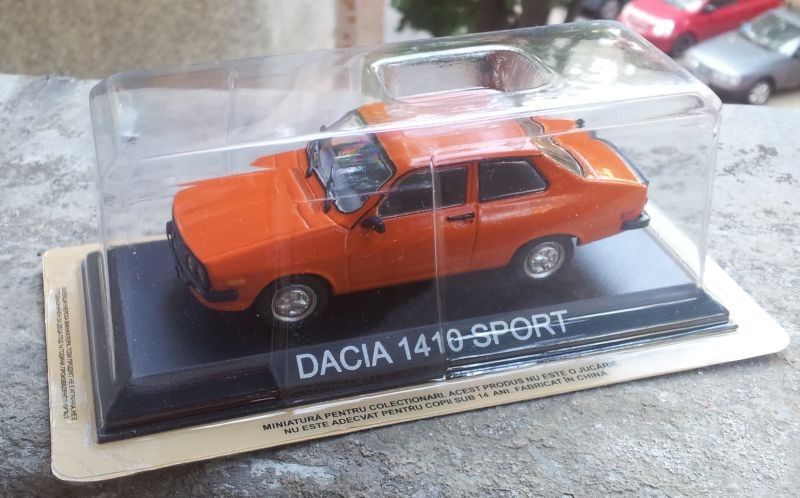 Macheta Dacia 1410 Sport 1987 - IXO/DeAgostini Masini de Legenda 1/43