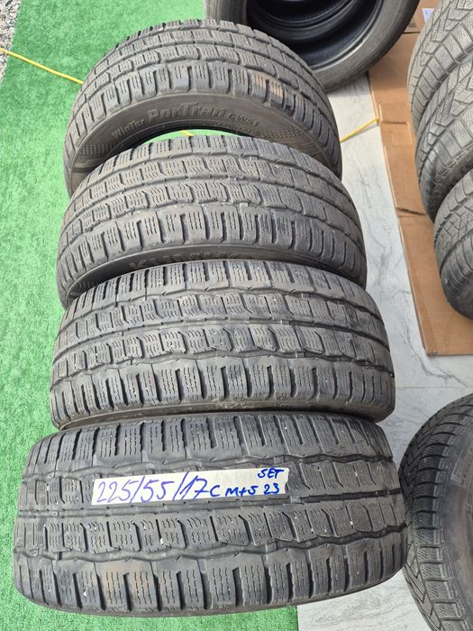 Vând cauciucuri 225/55/17 C M+S set complet dot 2023