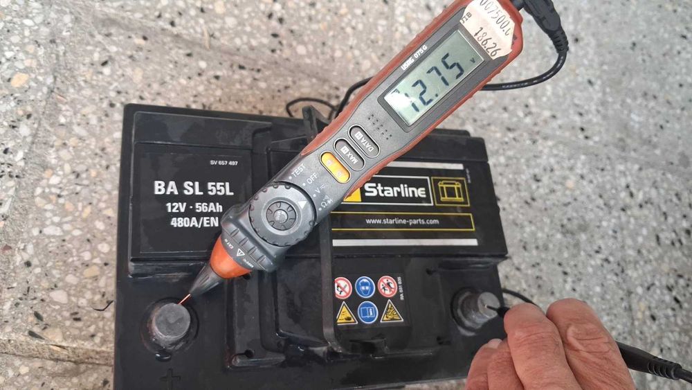 Акумулатор 55Ah работещ за автомобили до 1.6 кубика