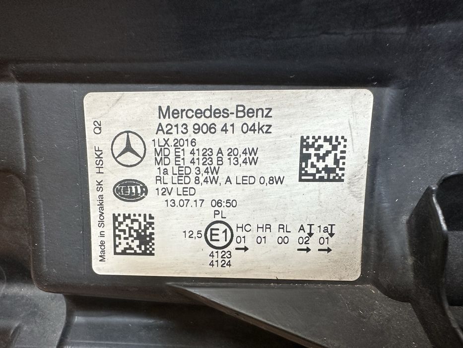 Faruri, Far stanga / Far dreapta Mercedes E W213 Led High Performance