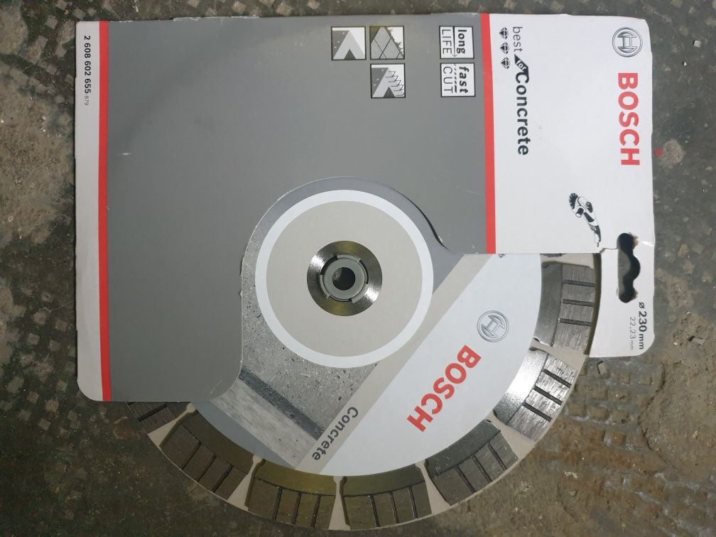 Disc beton armat Hilti,Bosch,Reca,Diam 230 mm,125 mm,diamantat