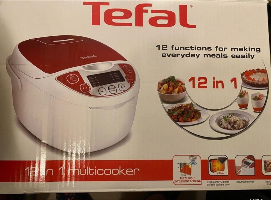 Multicooker Tefal Fuzzy 5 L, 12 Programe, Timer