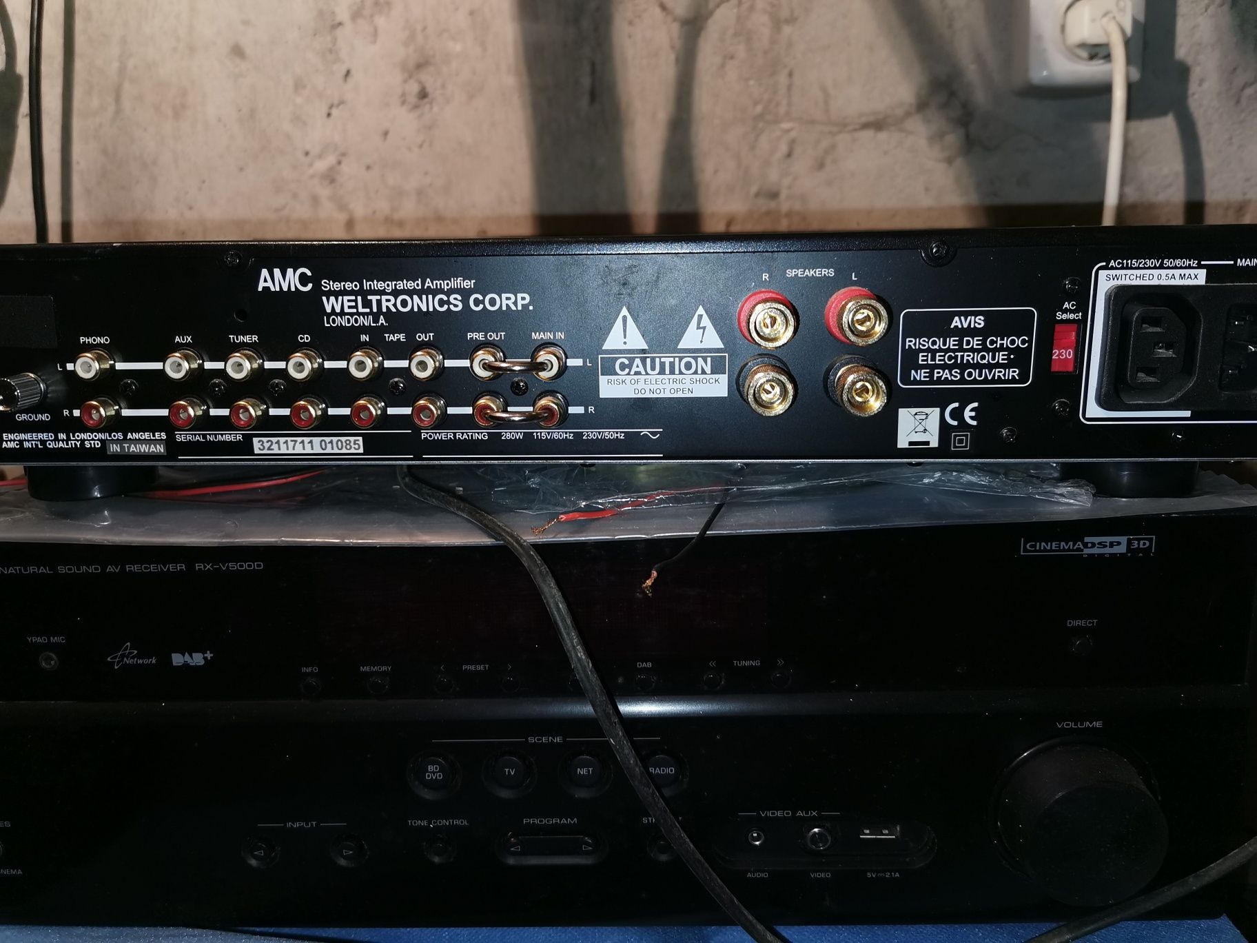 AMC XIA 50. AMC 25100 amplificator mulți canal