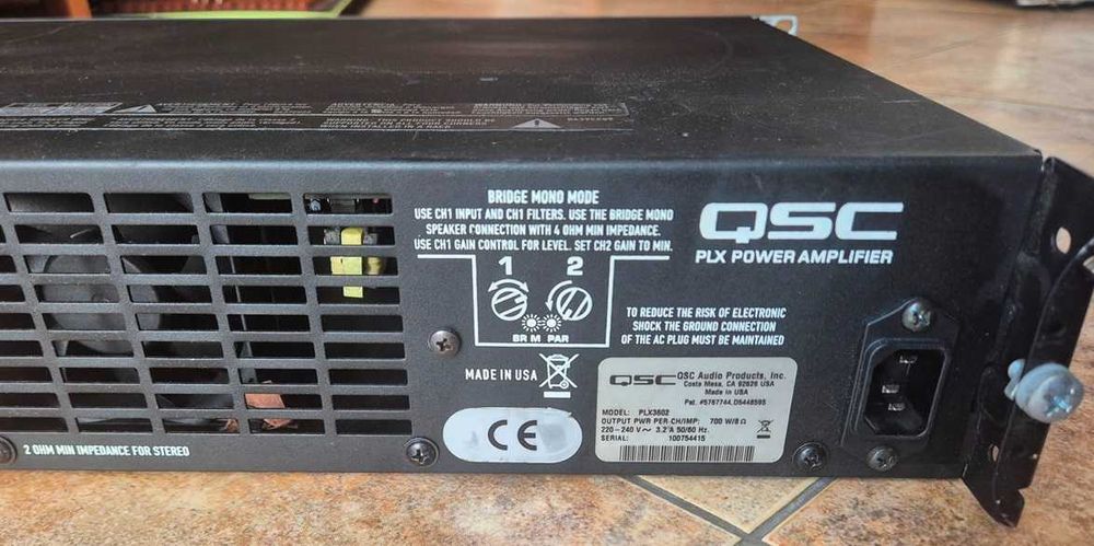 Усилвател/крайно стъпало QSC PLX-3602