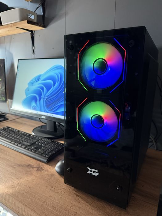 Игровой компьютер Ryzen 5 4600G / RTX 3050 / полный комплект