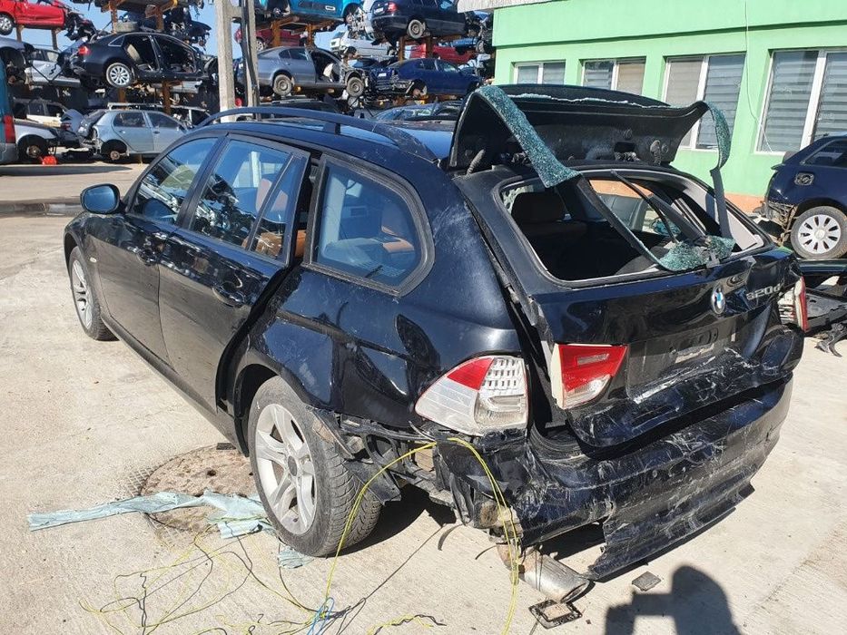 Dezmembrez BMW seria 3 e91 facelift motor 2.0d 177cp N47D20C  plafon bara capota fata far stanga dreapta cutie de viteze automata dezmembrari