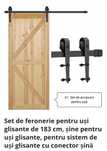 Sistem de uși glisante 183cm
