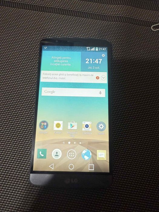 Vând LG G3  liber de rețea