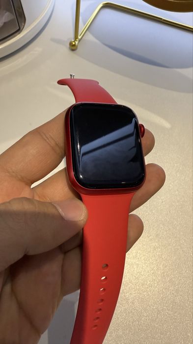 iwatch 8/45 red ideal 100%