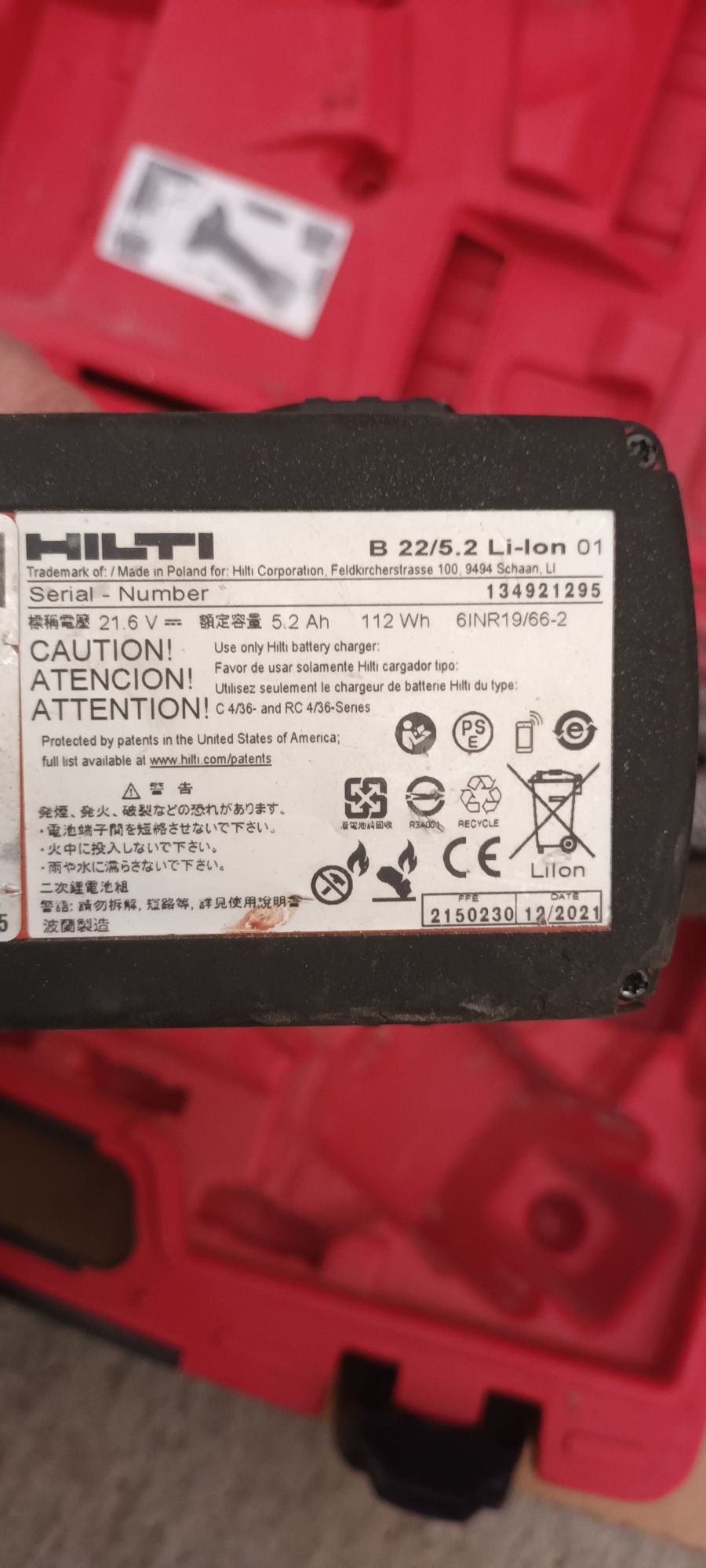 Flex hilti AG 125-A22