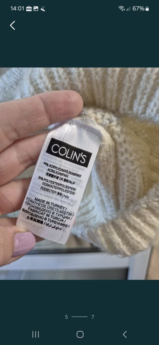 Pulover dama Collins xl