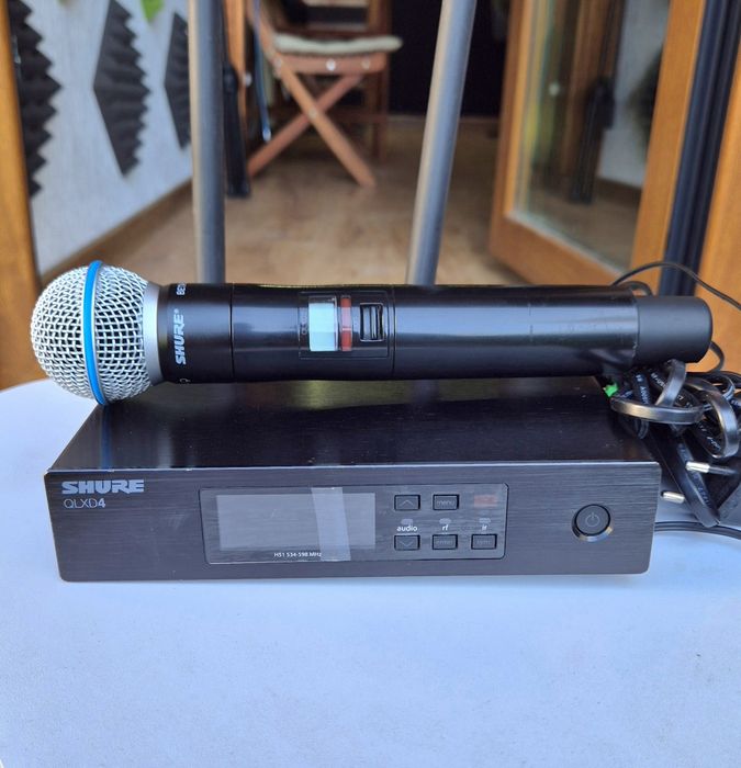 Vand microfon shure qlxd24 / Beta 58A