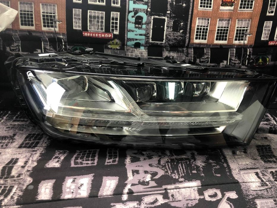 Десен фар Ауди Q7 фул лед desen far audi Q7 full led