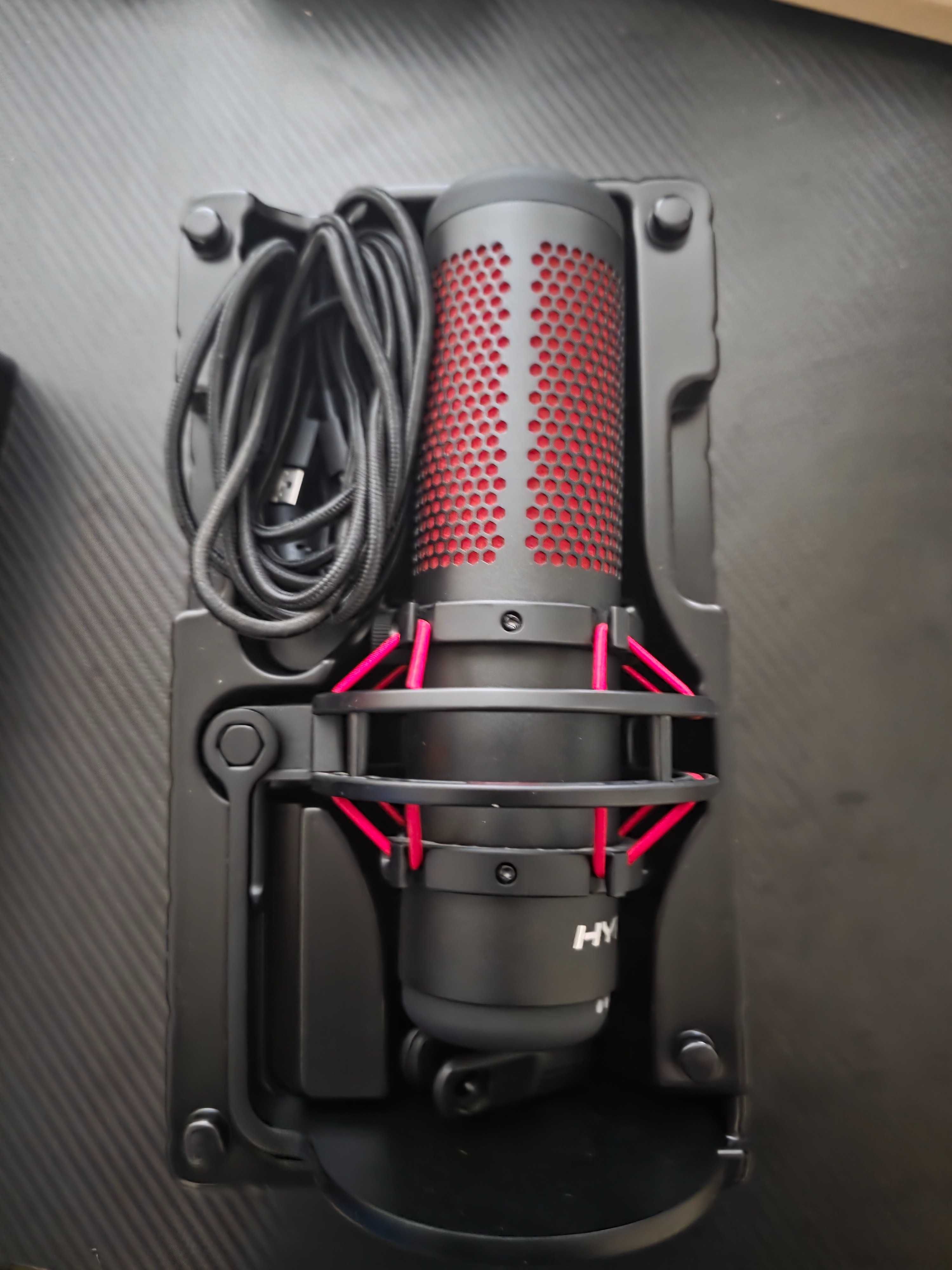 Геймърски микрофон HyperX Quadcast