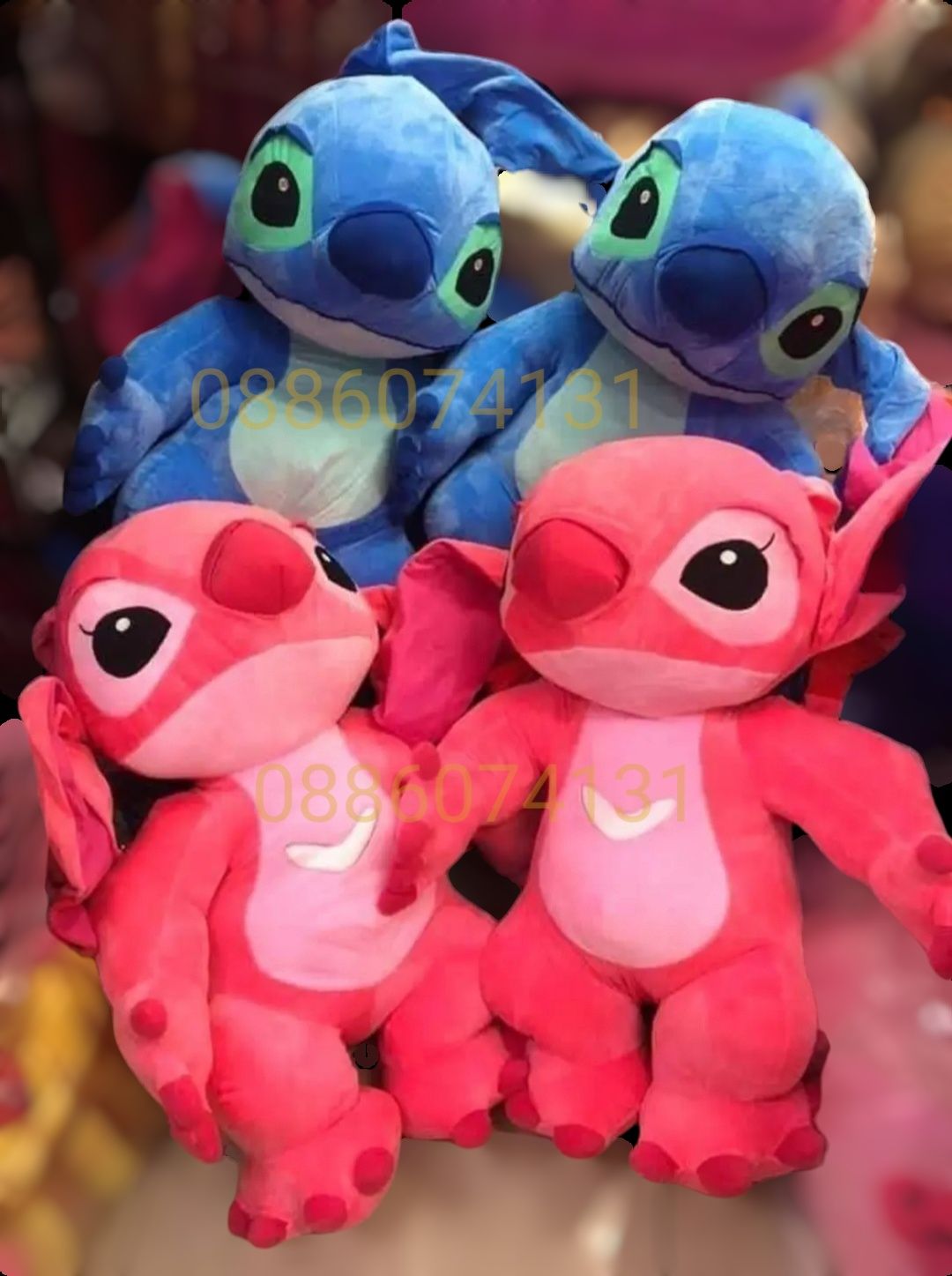 Гигантски плюшен Стич, Лило и Стич плюшени играчки, Stitch плюшен голя
