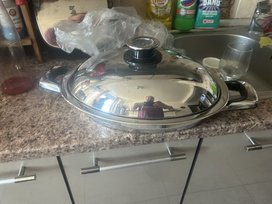 Vas zepter de gatit din otel foarte rezistent