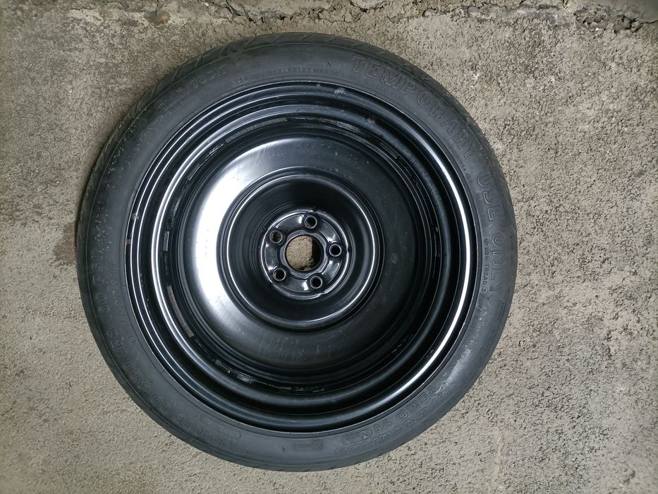 Roată rezervă slim îngustă,5X100,R17,Toyota,Lexus;Accept schimb...
