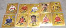 Златни стикери европейско първенство Topps SP