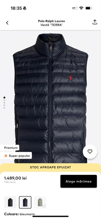 Vestă Polo Ralph Lauren mărimea M